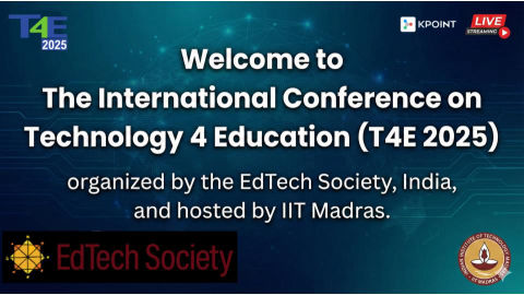 9:00 AM Keynote by Nilesh Nimkar

1:30 PM Industry Panel
Moderator -  Dr. Veenita Shah

Panelists:
1.      Tarun Bhojwani -  CEO, Tata ClassEdge
2.      Vasa Srinivasa - Founder, Azvasa Educational Services
3.      Rahul Singh - COO, TANUH (former Microsoft Research)
4.      Ashwini Chandrashekhar - Educational Initiatives
5.      Shridhar Shukla - KPOINT

3:00 PM - Radha Gopalan